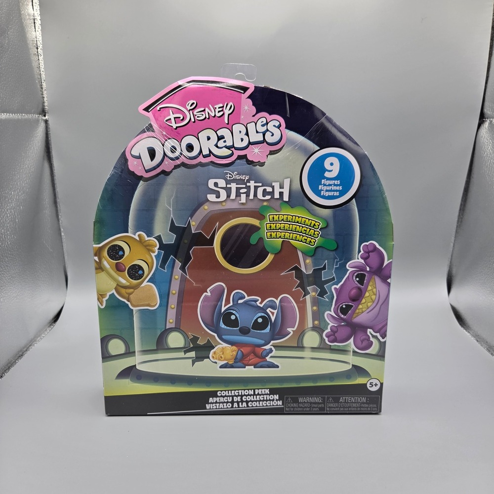 Disney Doorables Stitch Collection Peek 9 Figures Lilo & Stitch Experiments NEW